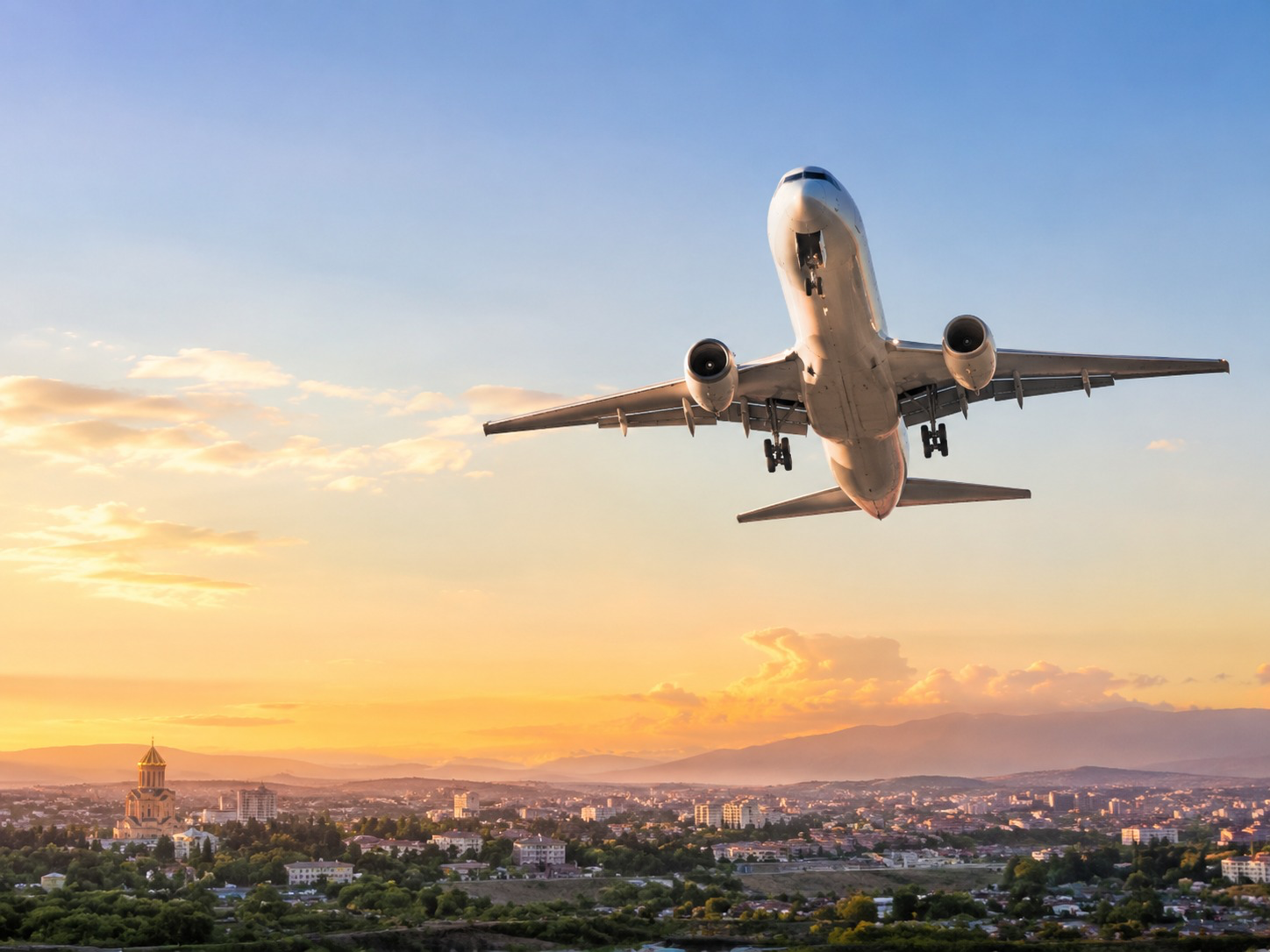 Flight connectivity for Georgia
