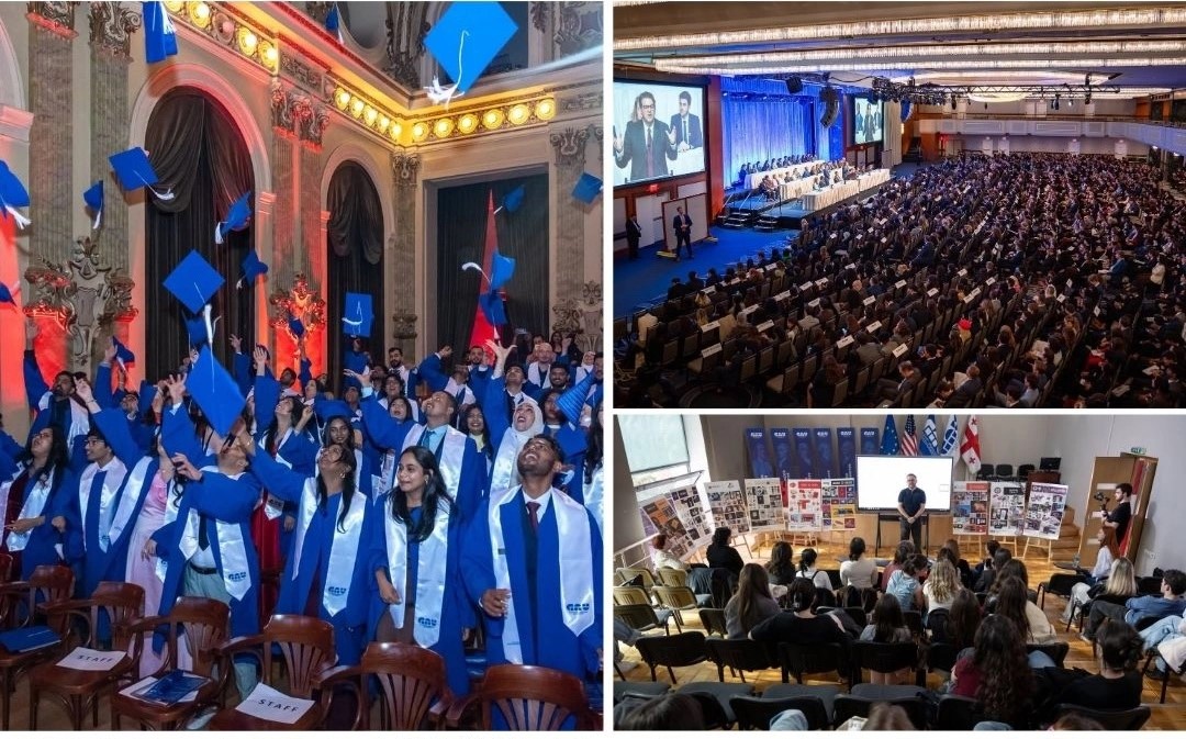 Students at GAU campus