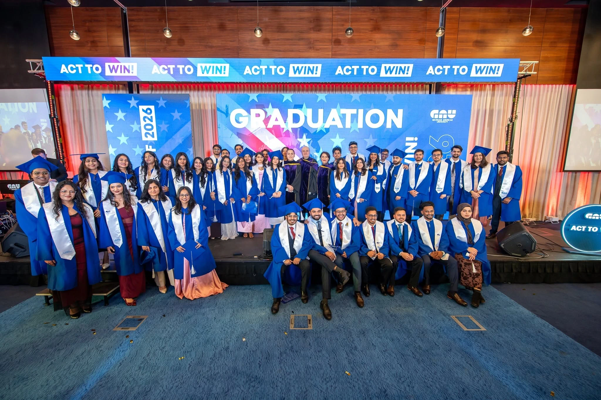 Students in Tbilisi city